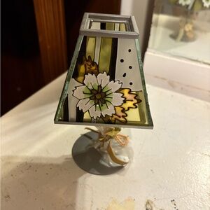 Stained Glass Candle Holder